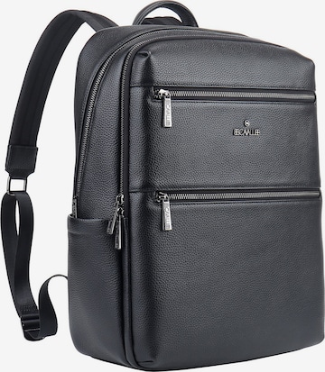 Zaino di B Cavalli B in nero: frontale