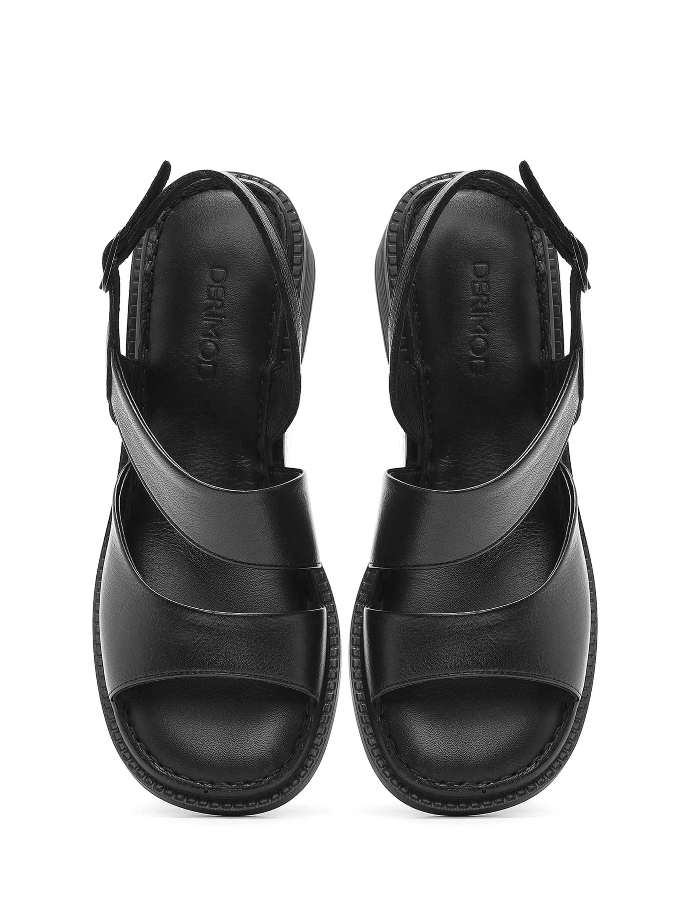 Derimod Sandale in Schwarz