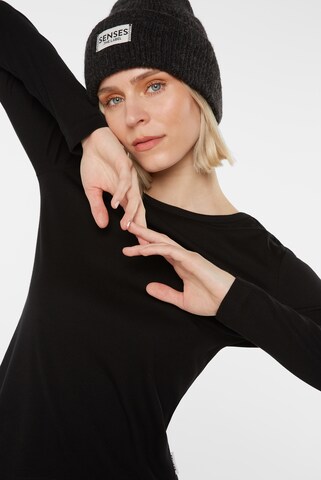 SENSES.THE LABEL Shirt in Black