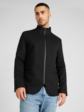 Coupe regular Veste de costume 'Apino' HUGO en noir : devant