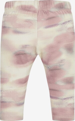 Coupe slim Leggings Calvin Klein Jeans en mélange de couleurs
