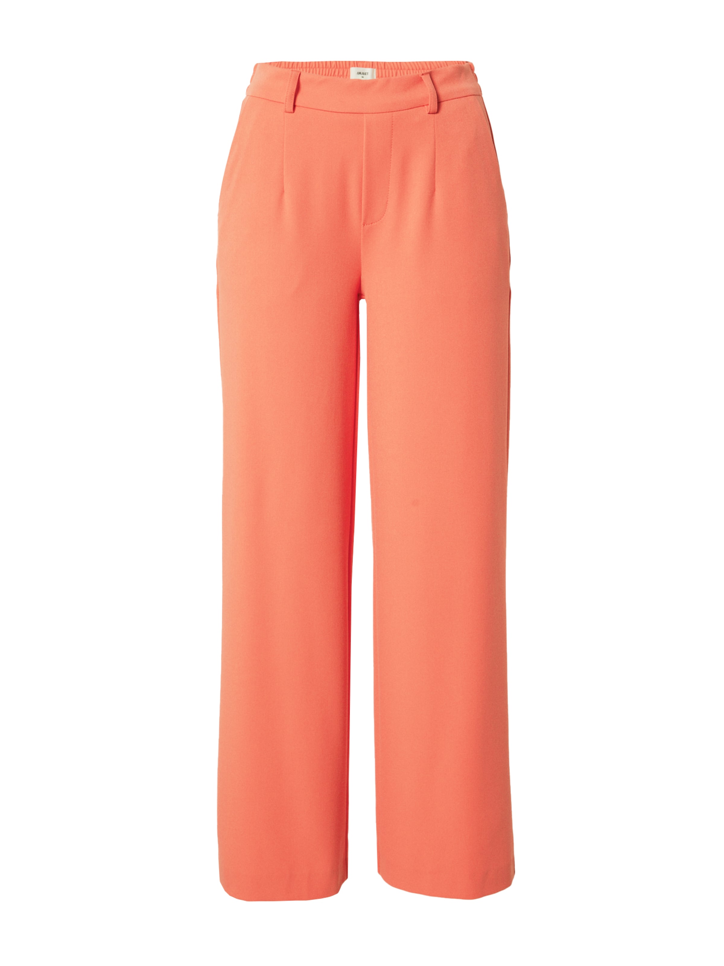 OBJECT Wide leg Trousers 'Lisa' in Orange: front