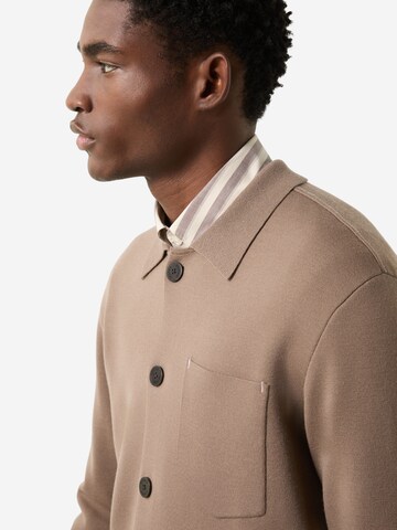 BOGNER Knit cardigan 'Olaf' in Brown