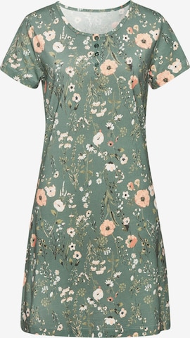 LASCANA Ночная рубашка в Зеленый: спереди