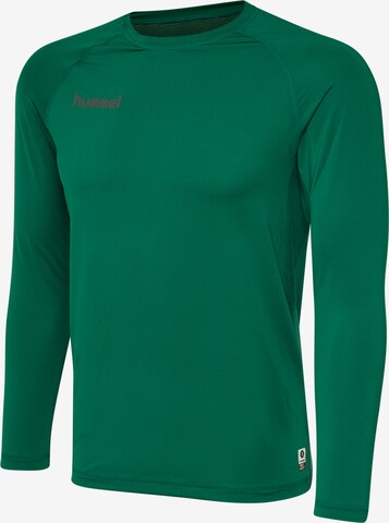 Hummel - Camiseta térmica en verde