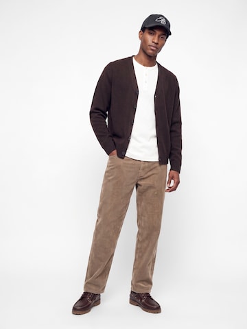 JACK & JONES Regular Pants 'JPSTALEX ORIGINAL' in Brown