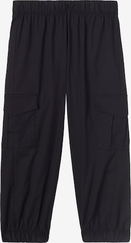 CALZEDONIA Loose fit Pants in Black: front