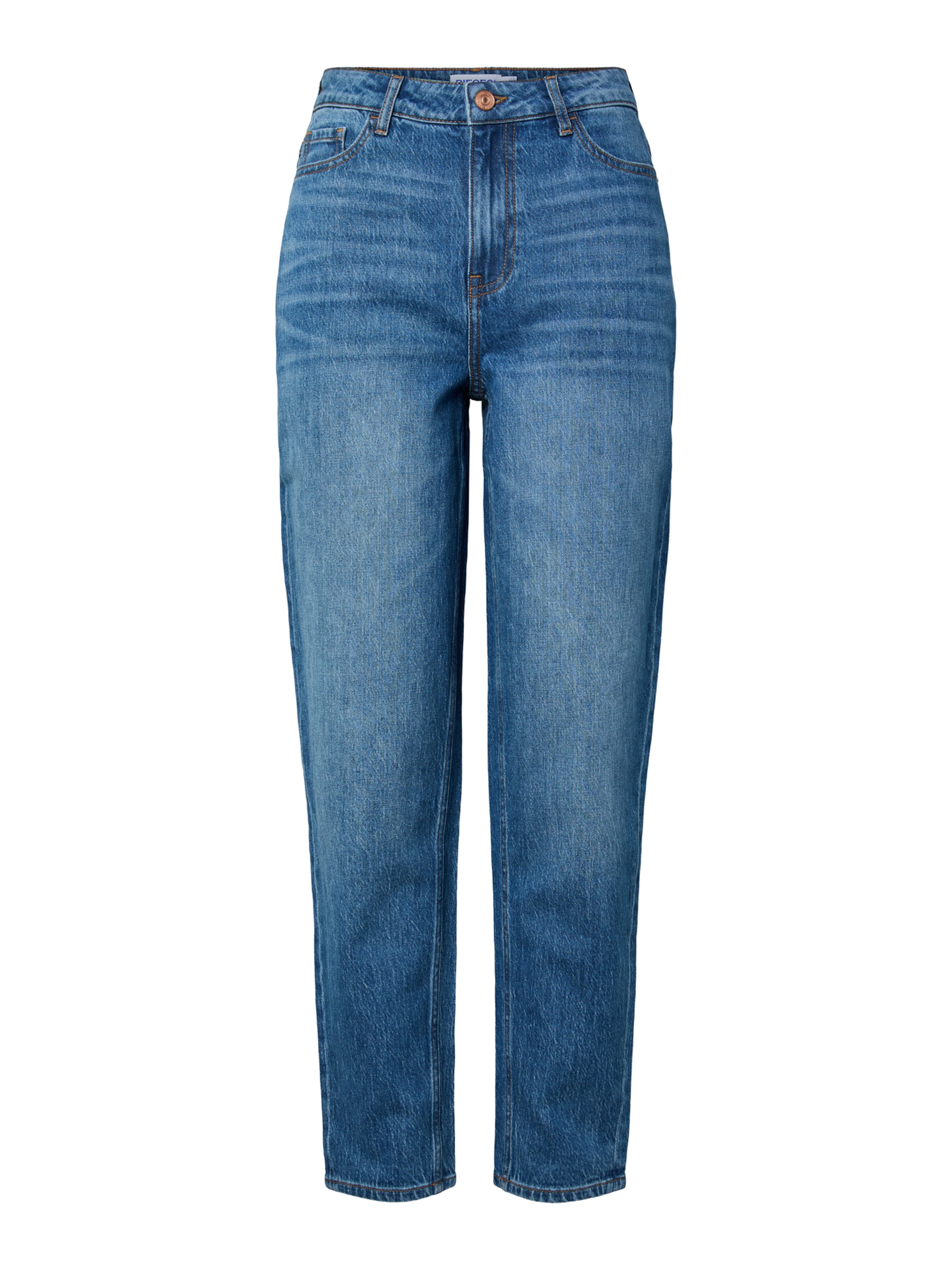 PIECES Loosefit Jeans 'PCGRACE' in Blauw: voorkant