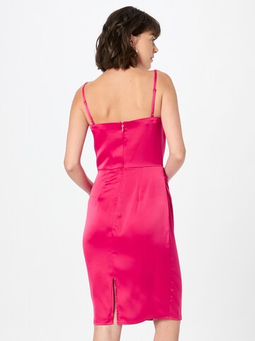 Chi Chi London Cocktail Dress in Pink