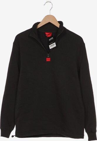 HUGO Red Sweatshirt & Zip-Up Hoodie in S in Black: front