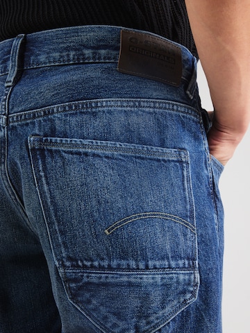 G-STAR Конический (Tapered) Джинсы 'Morry' в Синий