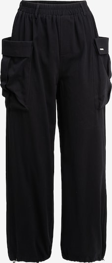 Laisvo stiliaus kelnės 'Drawstring' iš Influencer, spalva – juoda, Prekių apžvalga
