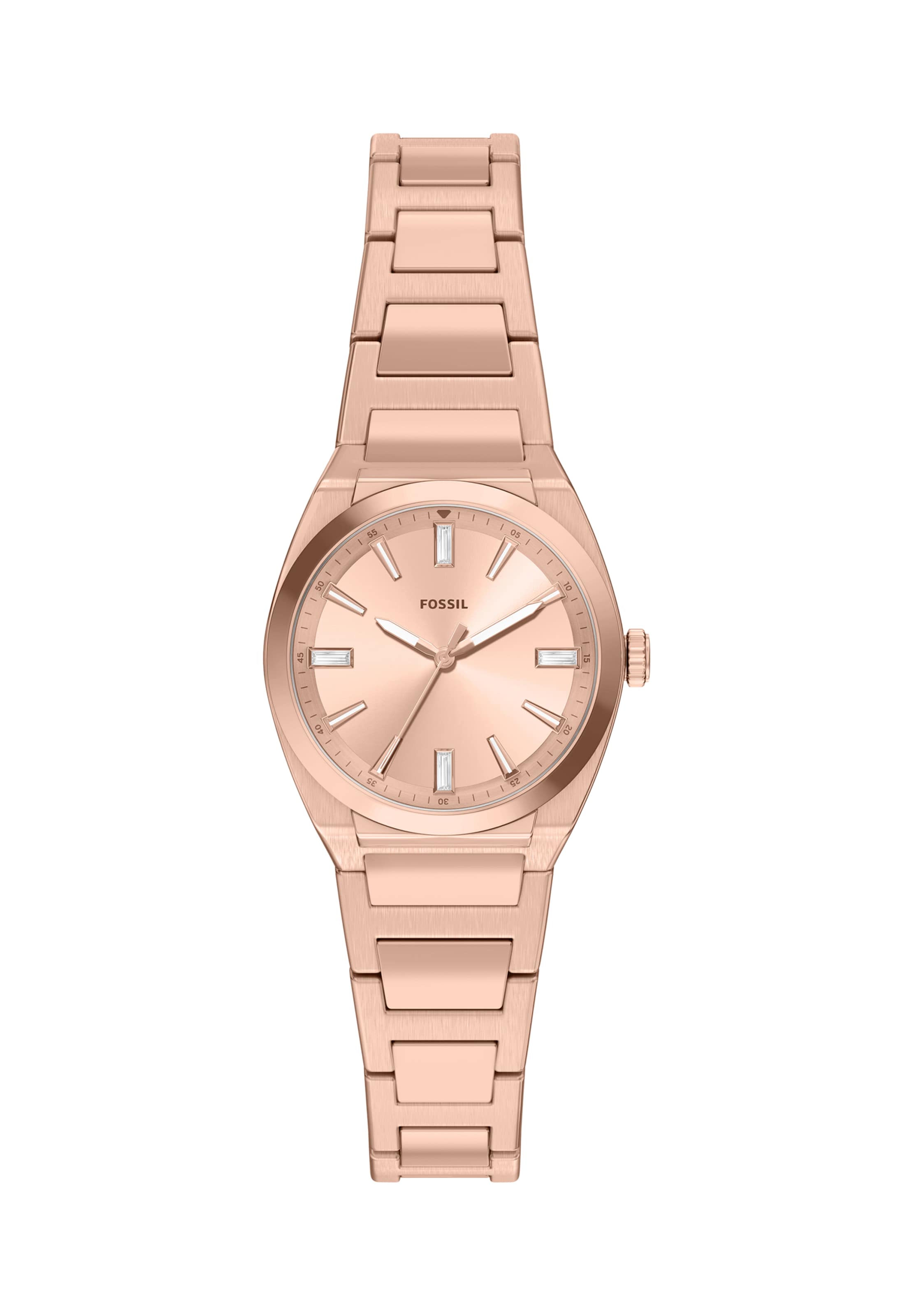FOSSIL Uhr 'EVERETT' in Gold: Vorderseite