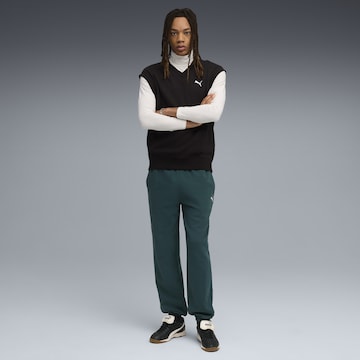 PUMA Regular Sports trousers 'Essentials' in Green: front