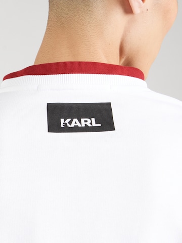 Sweat-shirt Karl Lagerfeld en blanc