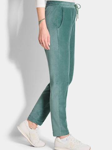 Goldner Regular Trousers 'Sara' in Green
