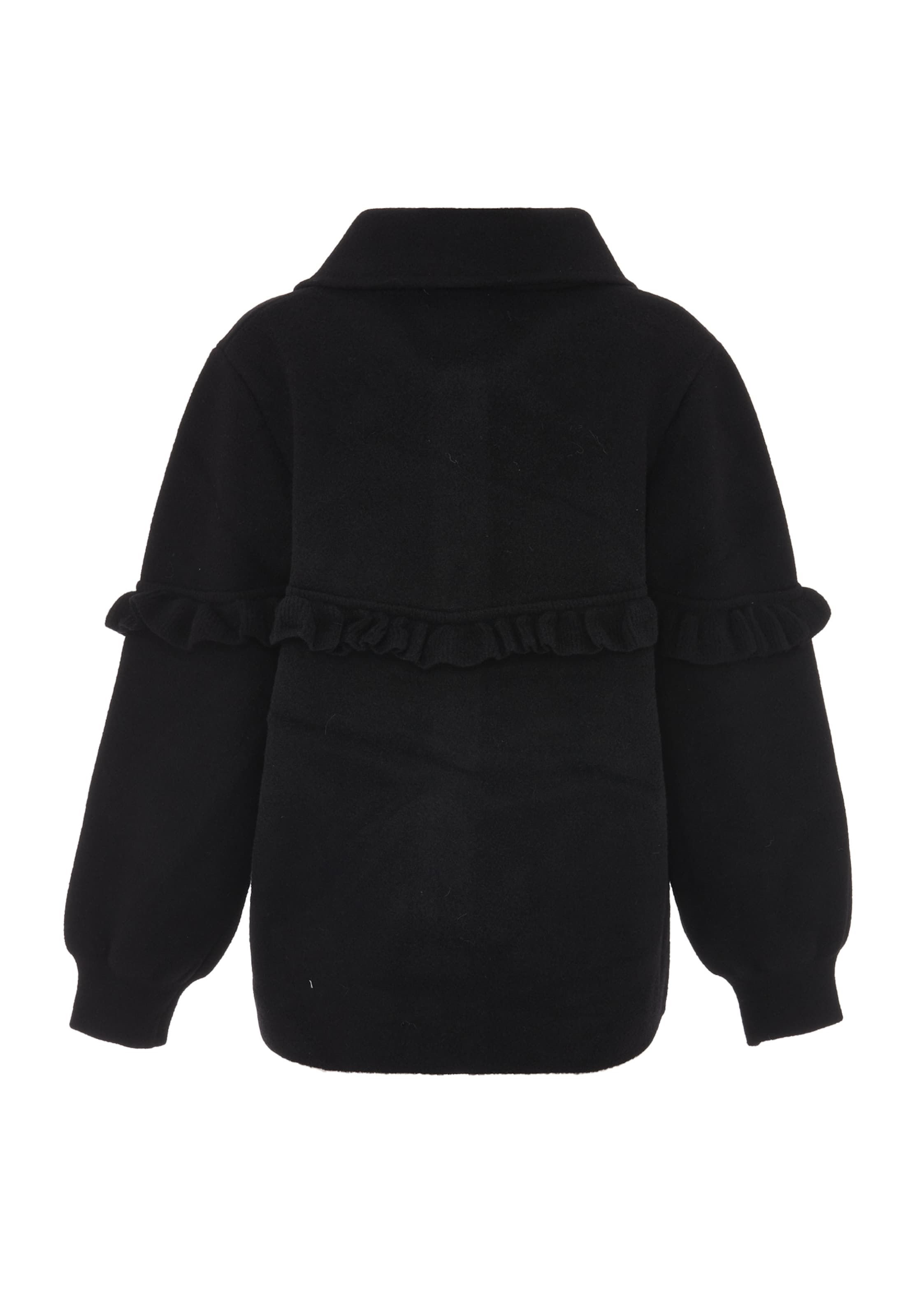 caneva Gebreid vest in Zwart