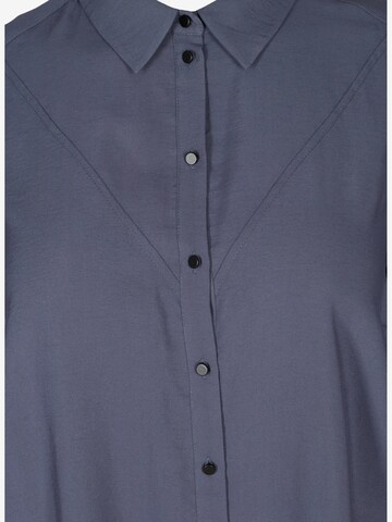 Zizzi Bluse in Blau