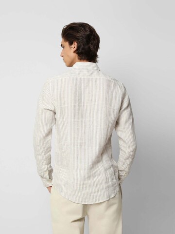 Coupe regular Chemise 'Icon Fancy' Scalpers en beige