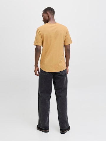 T-Shirt 'Basher' JACK & JONES en jaune