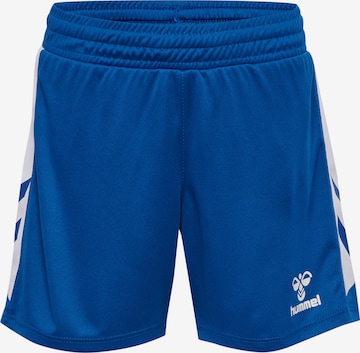 Hummel Sportbroek in Blauw: voorkant
