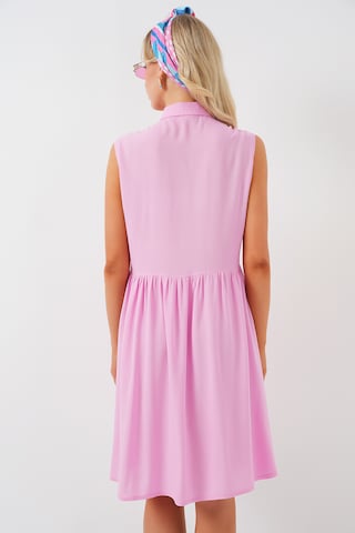 Bigdart - Vestido de verão em rosa