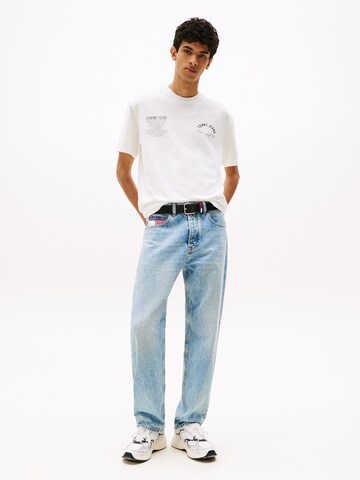 Tommy Jeans Μπλουζάκι 'BOROUGHS' σε λευκό