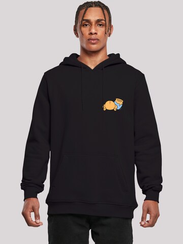 F4NT4STIC Sweatshirt 'Disney Winnie Pooh' in Zwart: voorkant