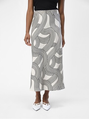 OBJECT Skirt in Beige: front