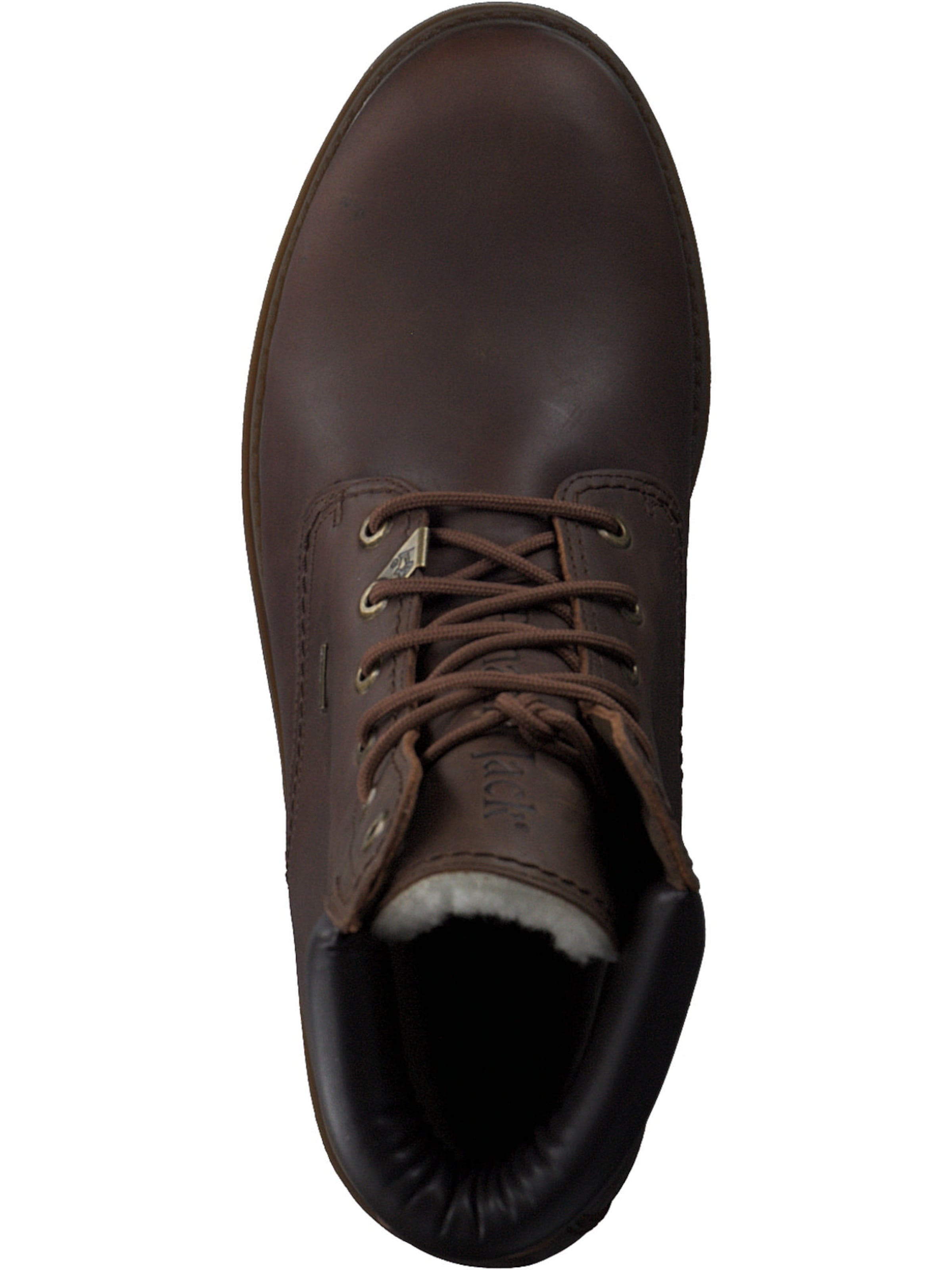 Ghete cu șireturi 'Panama' de la PANAMA JACK pe maro