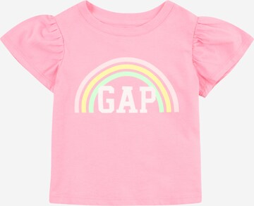 GAP - Camiseta en rosa: frente