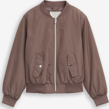 TOM TAILOR Välikausitakki värissä ruskea: etupuoli