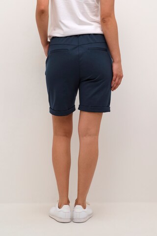 Kaffe Regular Pleat-front trousers 'Jenny' in Blue