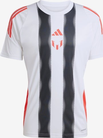 ADIDAS PERFORMANCE - Camiseta de fútbol 'Messi' en blanco: frente