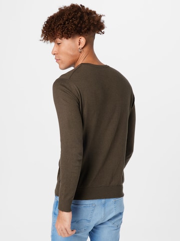 JACK & JONES Sweter 'Emil' w kolorze brązowy