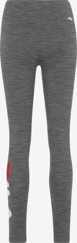 FILA Skinny Športne hlače 'BAEK' | siva barva