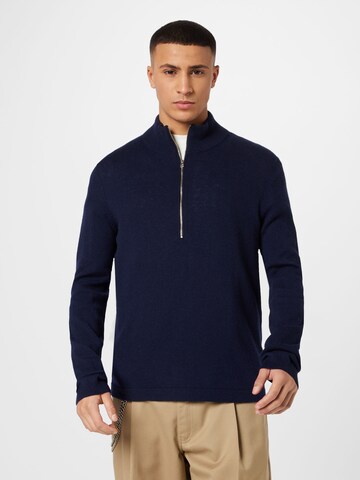 Tiger of Sweden Sweater 'OWAIN' in Blue: front
