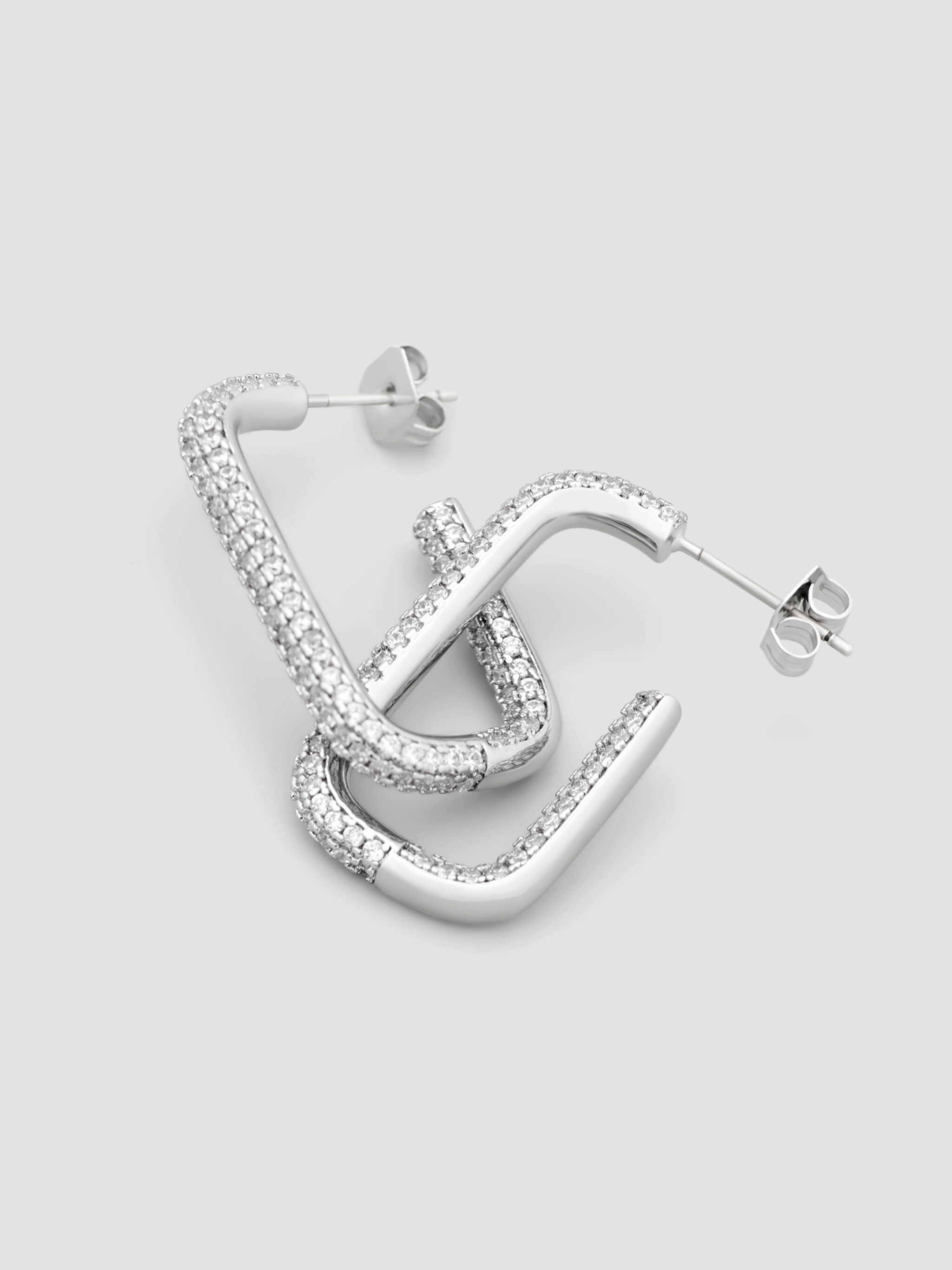 EDITED Produits Boucles d'oreilles 'Talisha' argent