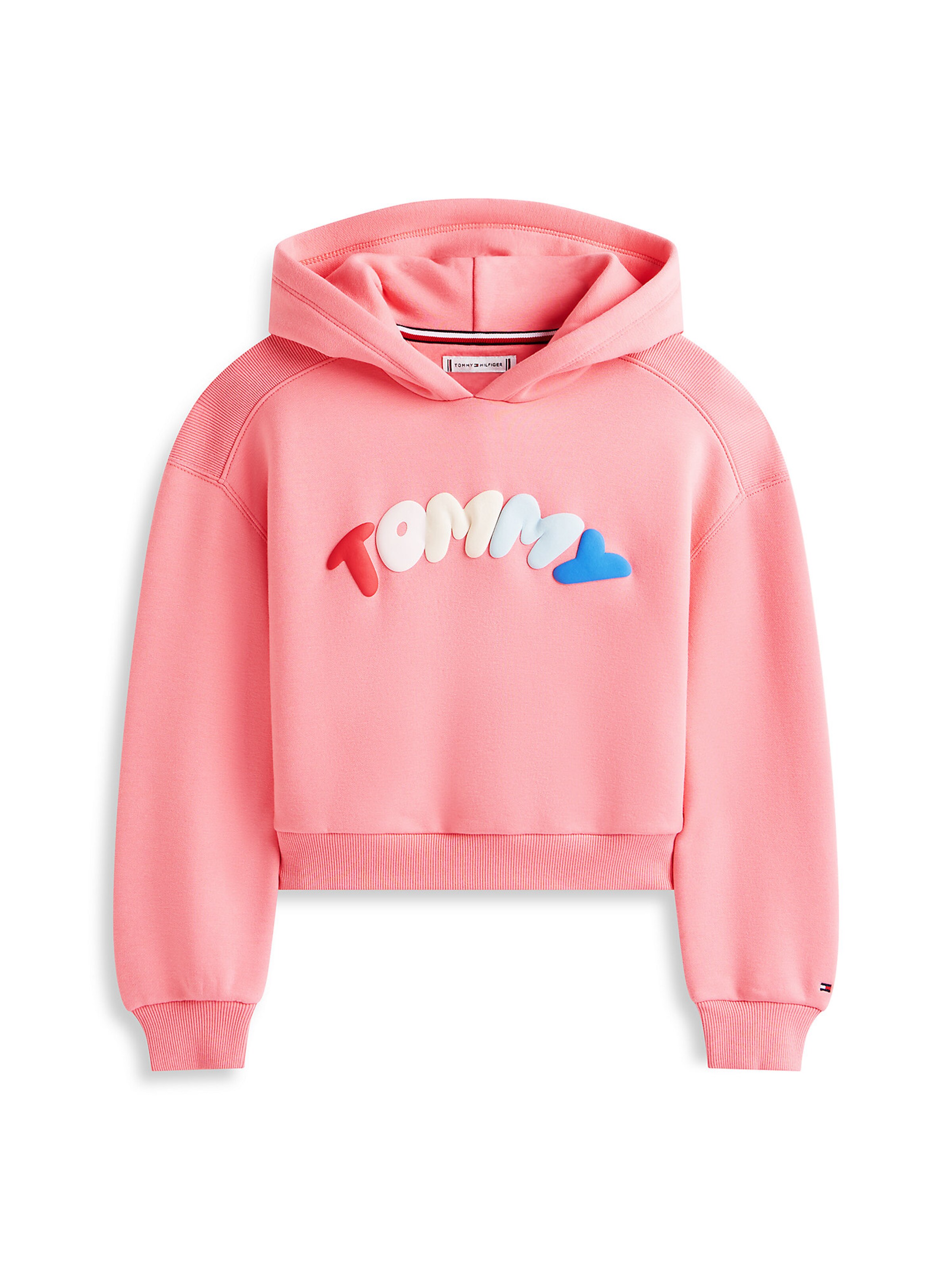 TOMMY HILFIGER Pullover in Pink: Vorderseite