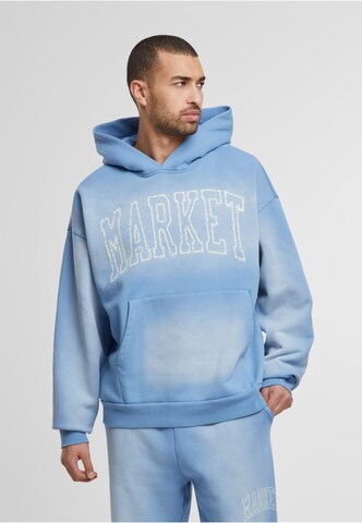 MARKET Sweatshirt 'Static Arc' in Blau: Vorderseite