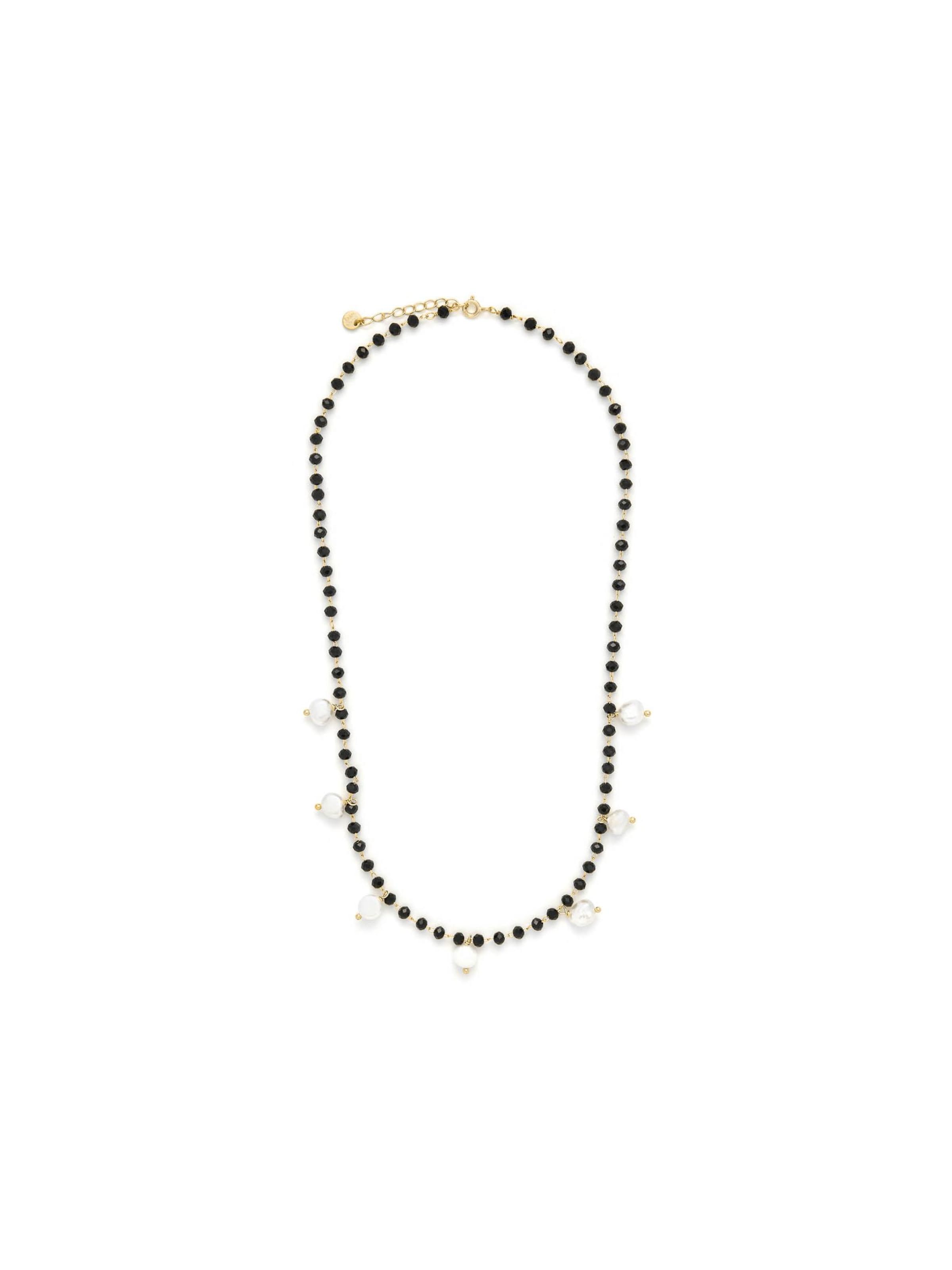 Luxenter - Cadena 'Seika' en negro: frente