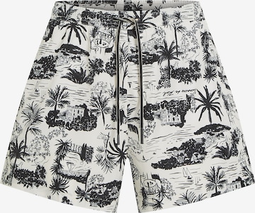 juoda Karl Lagerfeld Maudymosi trumpikės: priekis