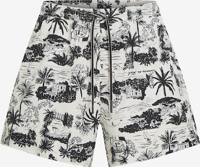 Karl Lagerfeld Uimashortsit värissä musta / valkoinen, Tuotenäkymä