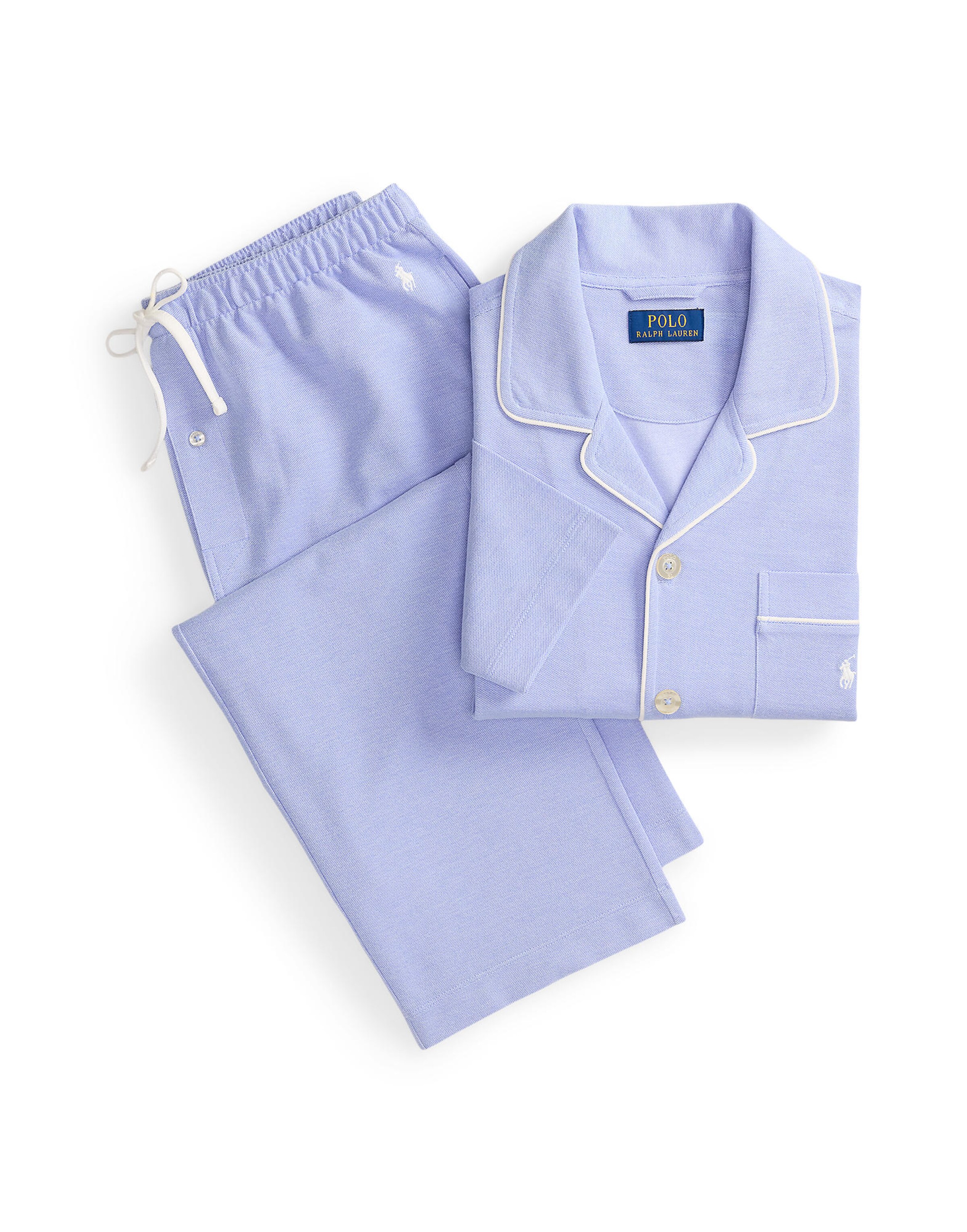 Polo Ralph Lauren Pyjamas lang i blå: forside