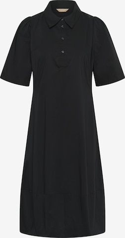 CULTURE Košilové šaty 'Malue' – černá: přední strana