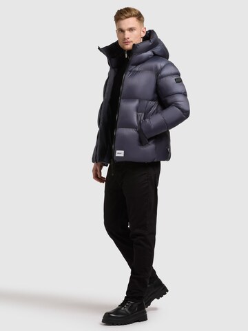 khujo Winterjacke 'Dane' in Blau