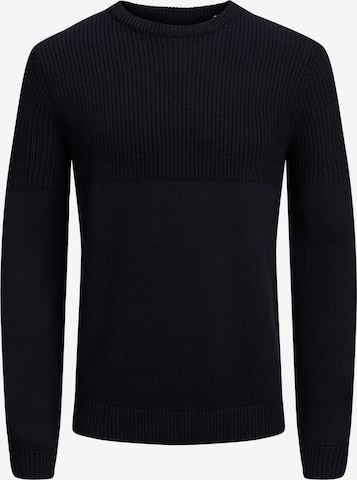 JACK & JONES Sweater 'Spencer' in Blue: front