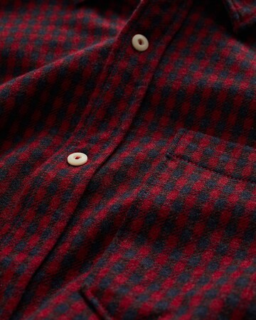 WE Fashion Regular fit Button Up Shirt in Red