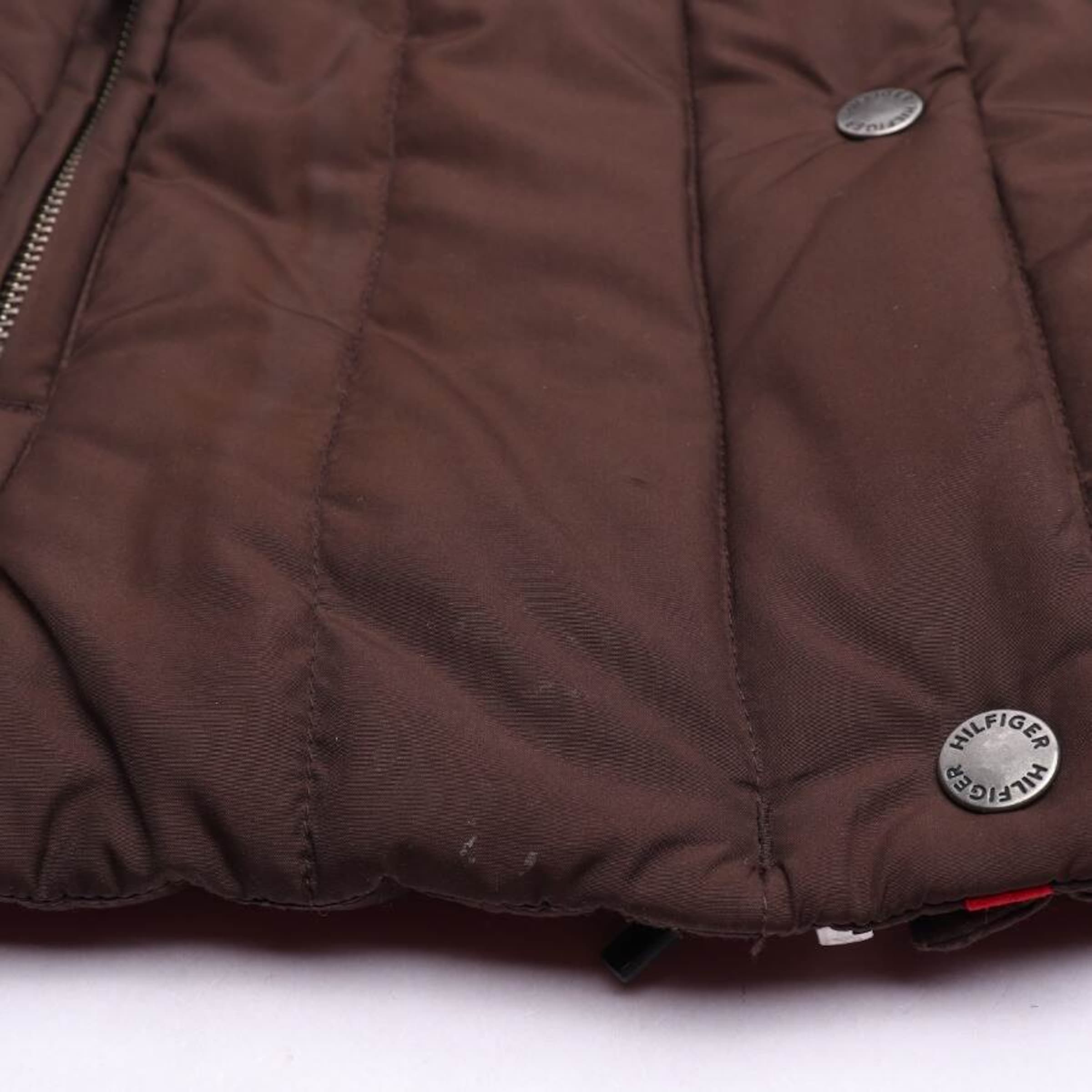 TOMMY HILFIGER Übergangsjacke L in Braun