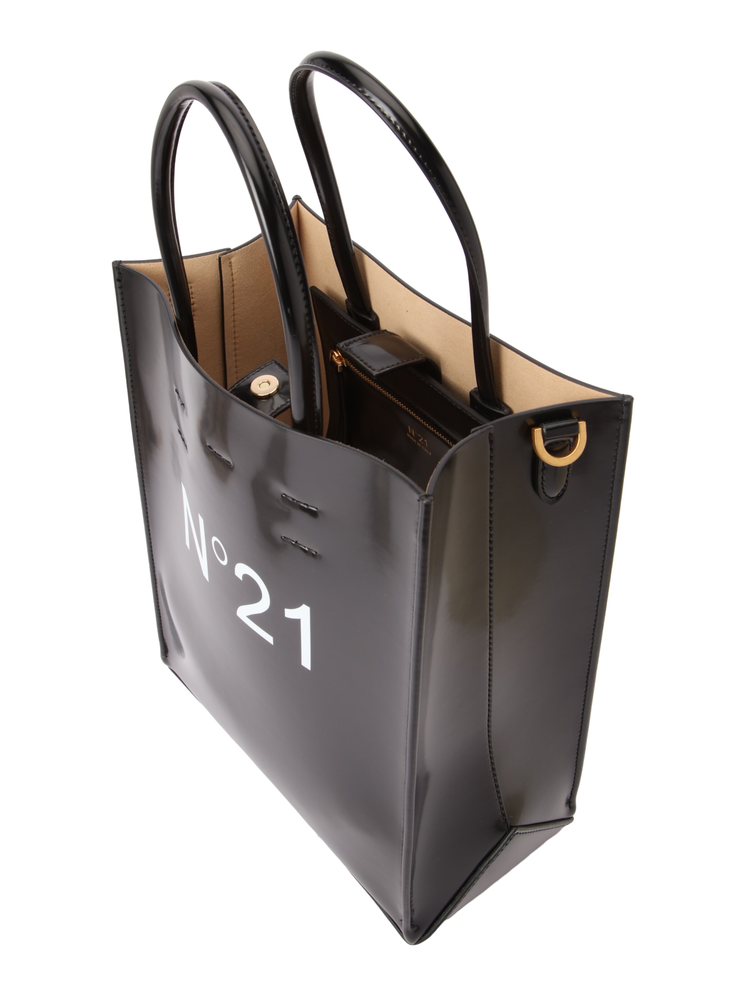 N°21 Μεγάλη τσάντα σε μαύρο